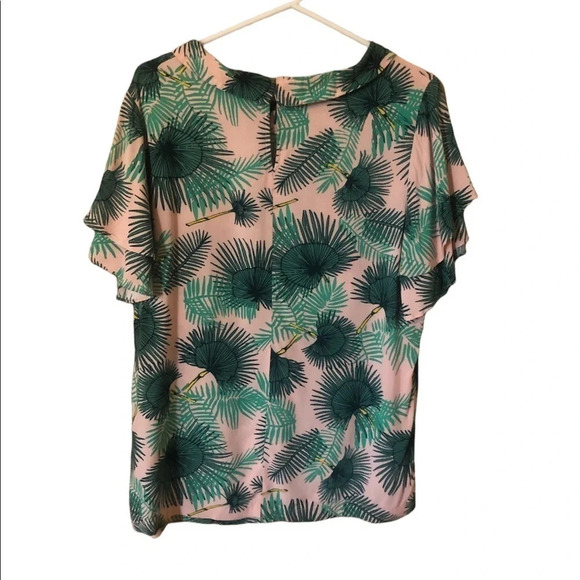 Palm leaves blouse - Picture 14 of 15